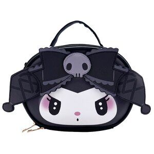 Sanrio Kuromi Face Lolita Crossbody Bag